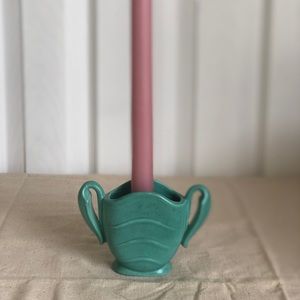 Vintage vase candle holder